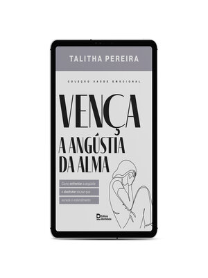 cover image of Vença a angústia da alma